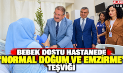 Bebek dostu hastanede Normal Doğum ve Emzirme Haftası etkinliği düzenlendi