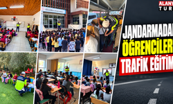 Jandarmadan öğrencilere trafik eğitimi