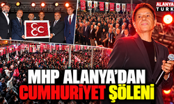 MHP Alanya’dan Cumhuriyet şöleni