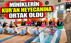 Alanya Müftüsü Miniklerin Kur’an heyecanına ortak oldu