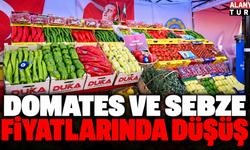 Antalya'da domates ve sebzelerde fiyatlar düşüşte