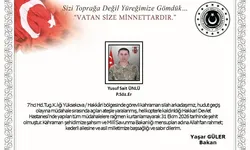 Hakkari’den acı haber! Piyade Sözleşmeli Er Yusuf Sait Ünlü şehit oldu