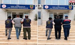 Serik’te hapis cezası ile aranan 2 hükümlü yakalandı
