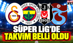 Süper Lig’de Derbi Takvimi Belli Oldu