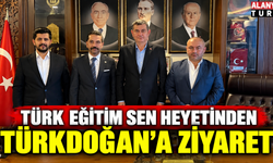 Türk Eğitim Sen Heyetinden Türkdoğan’a Ziyaret