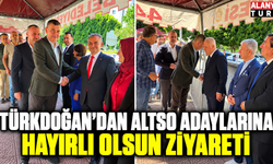 MHP Alanya İlçe Başkanı Türkdoğan ALTSO adaylarıyla görüştü