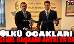 Ülkü Ocakları Genel Başkanı Yıldırım Antalya'da ziyaret gerçekleştirdi
