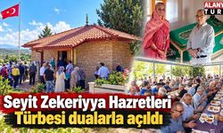 Seyit Zekeriyya Hazretleri Türbesi restore edilerek dualarla ziyarete açıldı