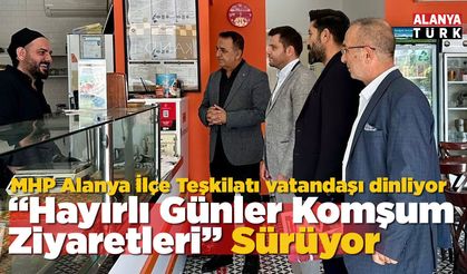 “Hayırlı Günler Komşum Ziyaretleri” Sürüyor