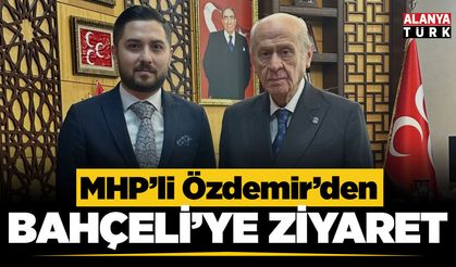 MHP’li Murat Özdemir’den Devlet Bahçeli’ye ziyaret