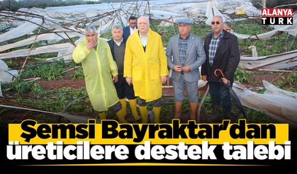 Şemsi Bayraktar'dan üreticilere destek talebi