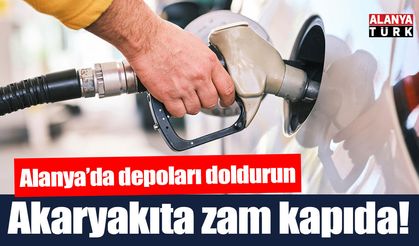 Alanya'da pompaya bir zam daha geliyor