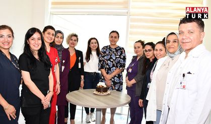 ALANYA EĞİTİM VE ARAŞTIRMA HASTANESİ’NDE EBELER HAFTASI UNUTULMADI