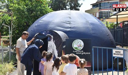 Kepez’de minikler uzayı keşfediyor