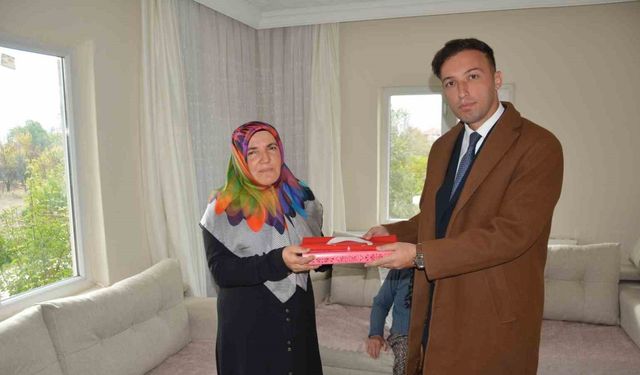 Başsavcı Ozan Kapıcı’dan şehit ailesini ziyaret