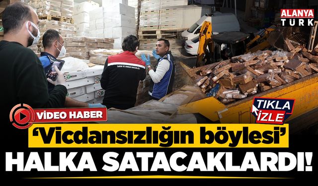 25 ton tarihi geçmiş ürün yakalandı, 2 işletme kapatıldı!