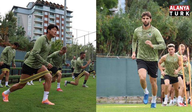 Alanyaspor’da Trabzsonspor hazırlığı sürüyor