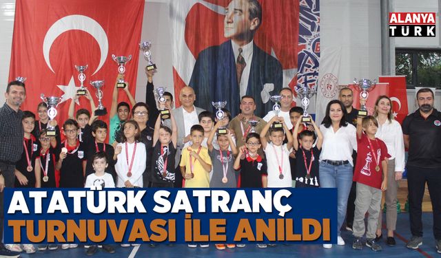 Atatürk satranç turnuvası ile anıldı