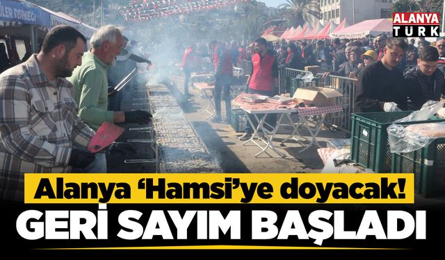 Hamsi festivali için geri sayım başladı