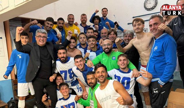 Alanya 1221 FK kendi evinde kazandı