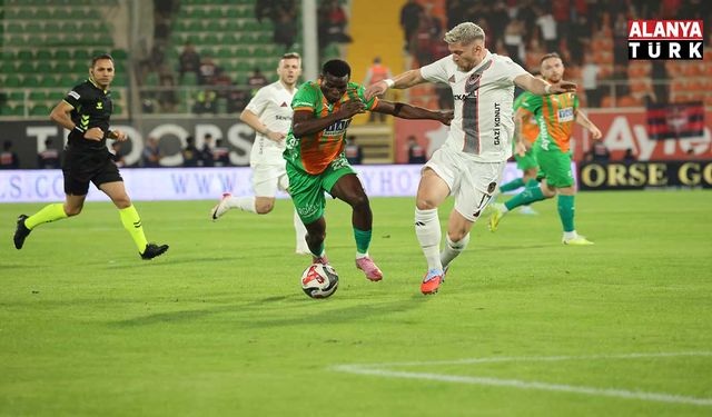 Alanyaspor, Gaziantep ile puanları paylaştı