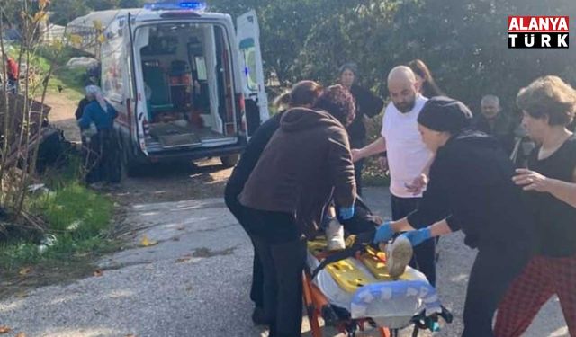 Geri viteste unutulan araç rampadan uçtu