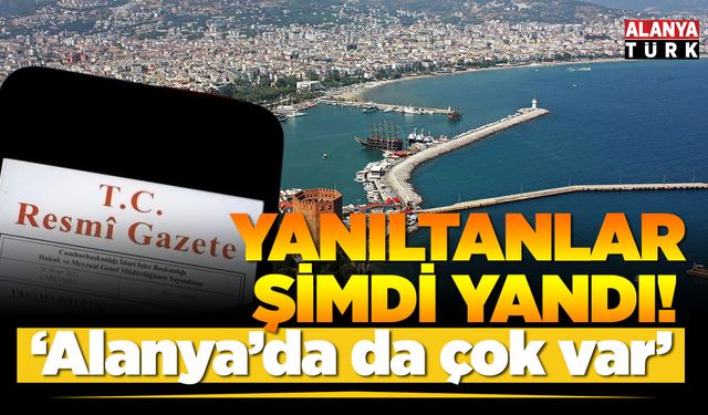 Alanya'daki o sektör için yönetmelikte düzenleme yapıldı!