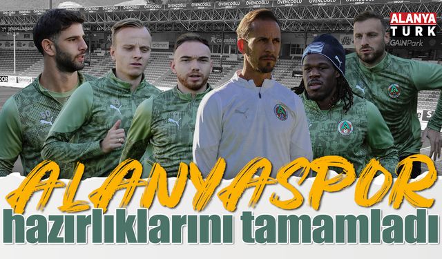 Alanyaspor, Kayserispor maçı hazırlıklarını tamamladı