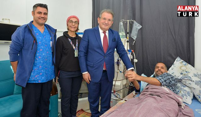 Antalya'da evde diyaliz uygulaması