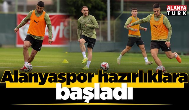 Alanyaspor devre arası hazırlıklarına başladı