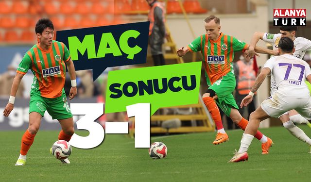 Alanyaspor evinde Eyüpspor'a yenildi