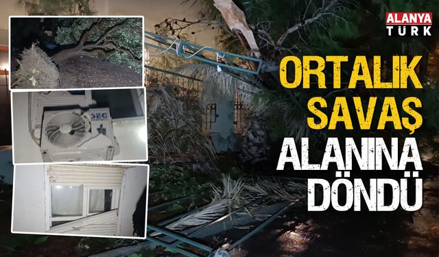 Ortalık savaş alanına döndü