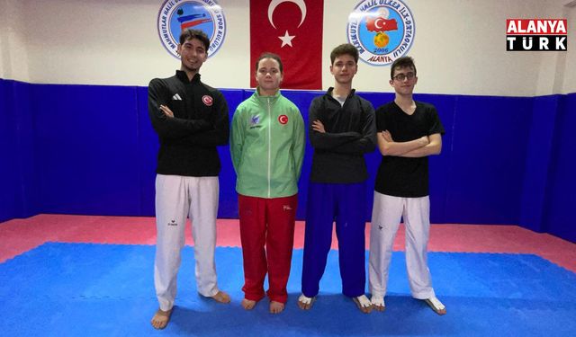 Alanyalı sporcular Ankara’da mücadele edecek