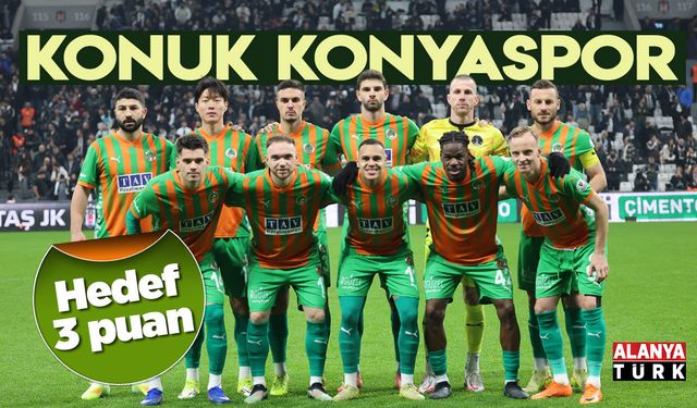 Alanyaspor'un konuğu Konyaspor olacak
