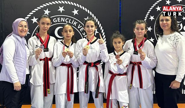 Genç Mertler Spor Kulübü sporcuları birinci oldu