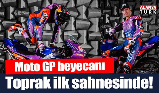 Gururumuz Toprak Motogp'de sahne alıyor