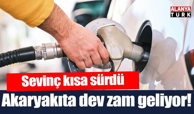Akaryakıt indiriminin sevinci kısa sürdü, dev zam geliyor