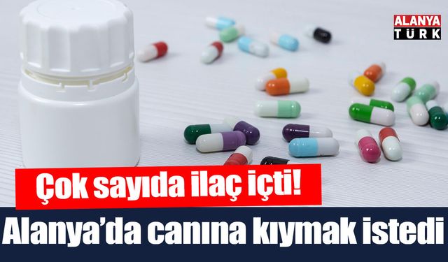 Alanya’da bunalıma giren adam canına kıymak istedi