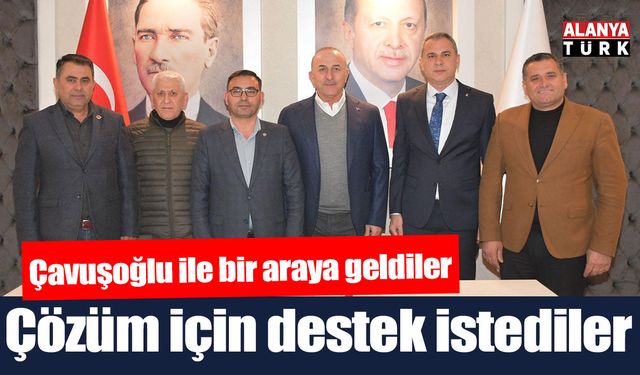 Çözüm için destek istediler