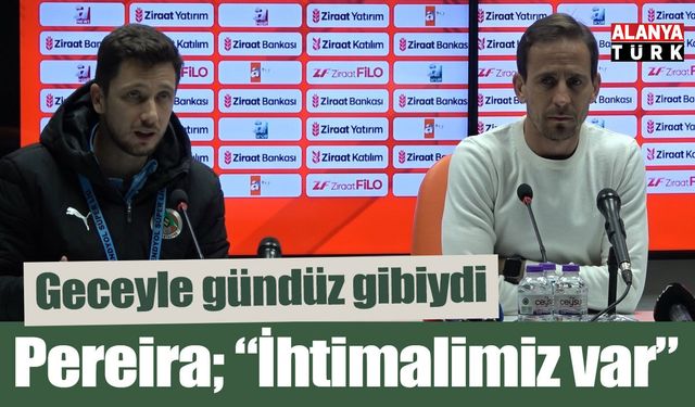 Joao Pereira: "Gruptan çıkma ihtimalimiz var"