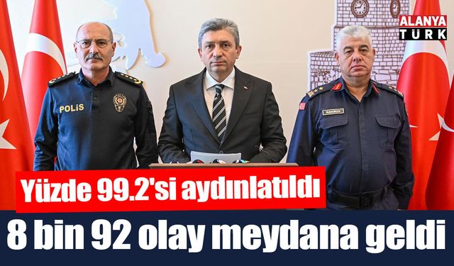 Şubat ayında 8 bin 92 asayiş olayı meydana geldi