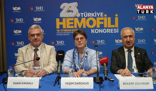 23. Türkiye Hemofili Kongresi Antalya’da başladı