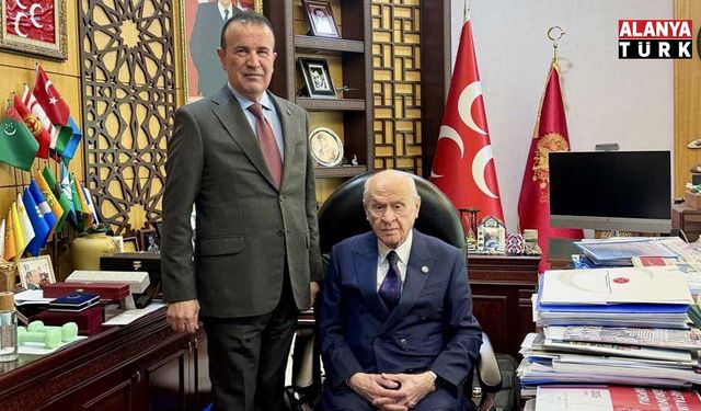 MHP’li Abdurrahman Başkan’dan Lider Bahçeli’ye ziyaret