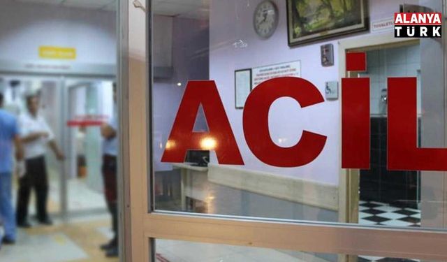 Alanya’da çok sayıda hap içerek canına kıymak istedi