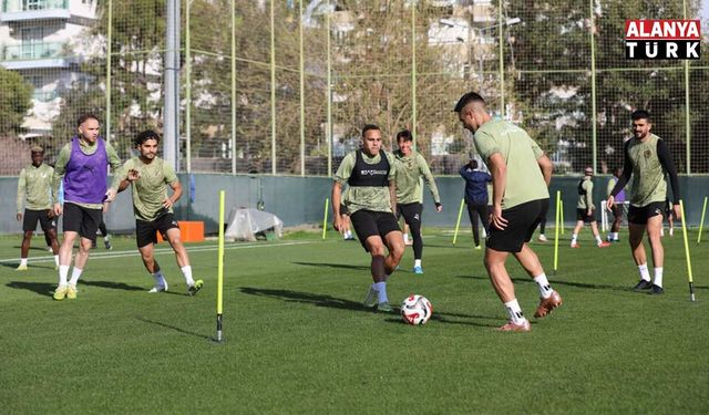 Alanyaspor, Trabzonspor hazırlıklarına başladı