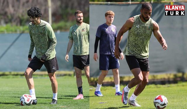 Alanyaspor, Trabzonspor maçı hazırlıklarını sürdürdü