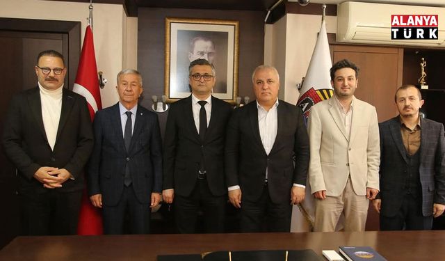 ALANYA TİCARET VE SANAYİ ODASI’NDA FİNANSAL İŞ BİRLİĞİ GÖRÜŞMESİ