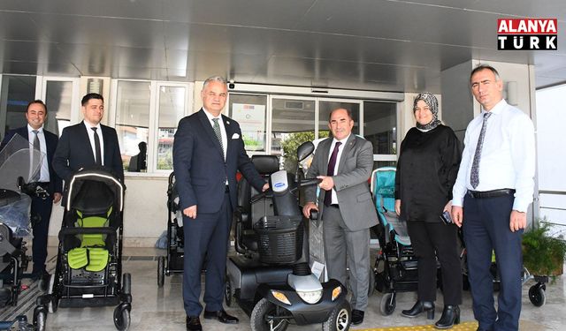 Antalya Aile ve Sosyal Hizmetler İl Müdürlüğüne anlamlı bağış