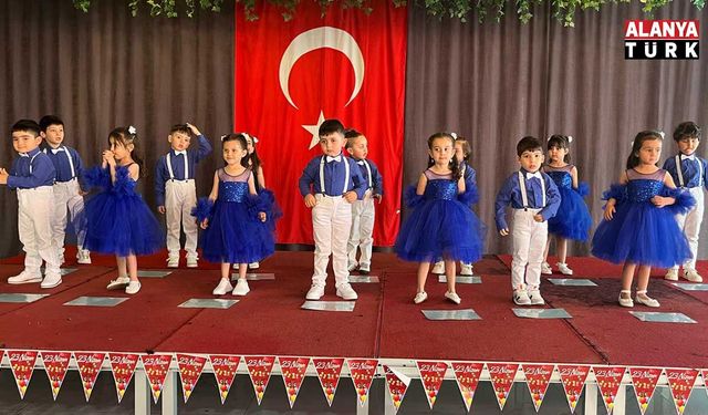 Alanya Limon Kreş'te 23 Nisan Coşkusu