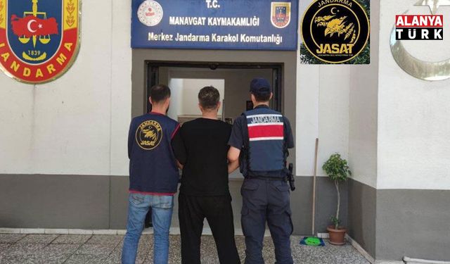 Manavgat’ta 14 Yıl Hapis Cezası Bulunan Şahıs Yakalandı